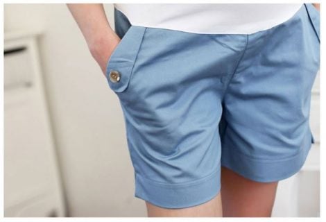マタニテイ ボトムス ショートパンツ コットン