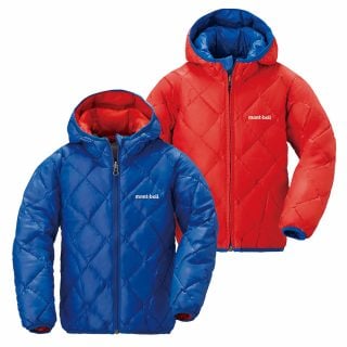 リバーシブルダウンパーカ Kid's モンベル