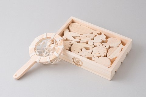 要出典 木のおもちゃ 日本製 木のおもちゃ おふろでちゃぷちゃぷ 型はめ ヒノキ