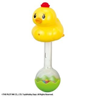 要出典 赤ちゃんのお風呂グッズ パイロットインキ アヒル隊長 はじめてのおふろ おふろでガラガラ