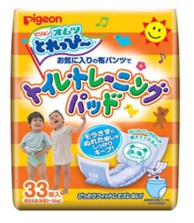 トイレトレーニンググッズ ピジョン オムツ とれっぴ~ トイレトレーニングパッド