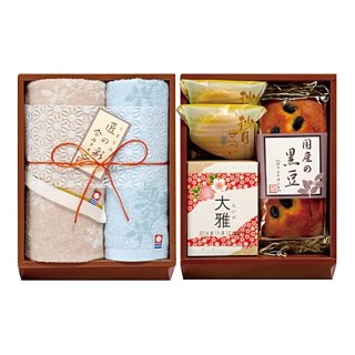 要出典 初節句の内祝 名入れ 今治タオル&和菓子詰合せ