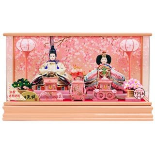 要出典 雛人形 人形工房天祥 ぷり姫シリーズ 芥子親王飾り雛 ケース入り