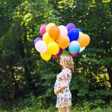 妊婦 妊娠 風船 バルーン