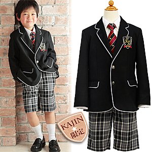 要出典 入学式男の子スーツ KAJIN 男の子フォーマルスーツ4点セット