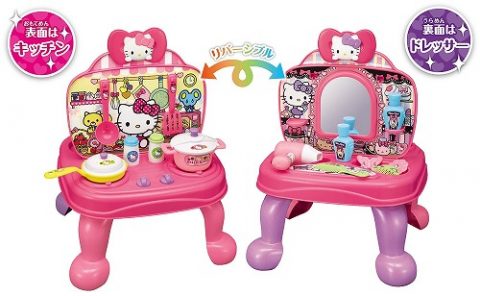 要出典 3歳女の子誕生日 アガツマ ハローキティ りょうりも!おしゃれも!キッチンドレッサー