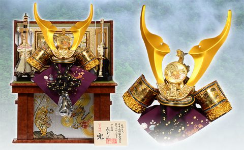 要出典 5月人形 収納飾り コンパクト