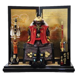 要出典 5月人形 武田信玄鎧飾り
