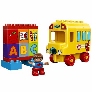 要出典 バスのおもちゃ レゴ デュプロ はじめてのデュプロ バスとABC