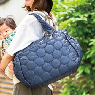 要出典 マザーズバッグ プレイヤーズ キルティングマルチトートバッグ