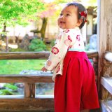 要出典 ひな祭り 衣装 ひなまつり 女の子 袴風 カバーオール
