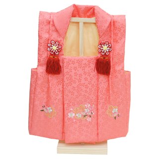 要出典 ひな祭り 衣装 雛人形 被布着 桜刺繍