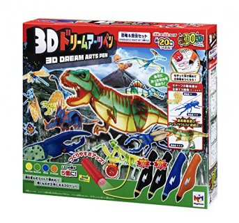 要出典 小学生の誕生日プレゼント ドリームアーツペン 恐竜&昆虫セット