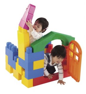 要出典 0~1歳知育玩具 ピープル 1歳には全身でブロック ネオ