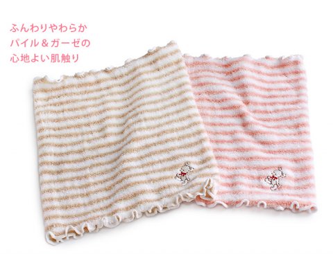 要出典 腹巻 日本製 キッズ のびのび パイル & ガーゼ 腹巻き