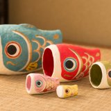 要出典 こどもの日プレゼント 鯉のぼり はりこーシカ