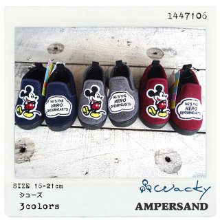 要出典 キッズスリッポン アンパサンド ミッキースリッポン
