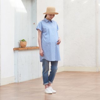 要出典 マタニティグッズランキング 無印良品 オーガニックコットンストレッチデニムボーイフィット