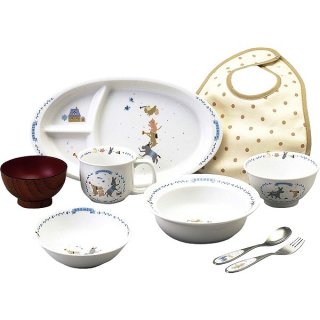 要出典 お食い初め食器 ナルミ ブレーメン まんてんセット