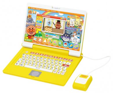 要出典 3歳の男の子への誕生日プレゼント バンダイ アンパンマン カラーパソコンスマート