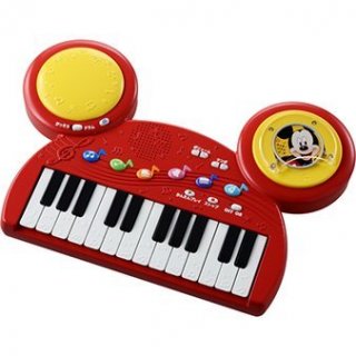 要出典 子供用キーボード おもちゃ タカラトミー ディズニーキャラクターズ ディスクでチェンジ!キーボードドラム