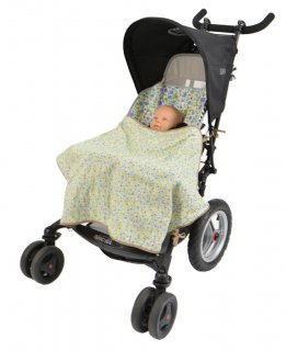 要出典 ベビーカー暑さ対策グッズ ベビーホッパー】2WAY UVカットブランケット