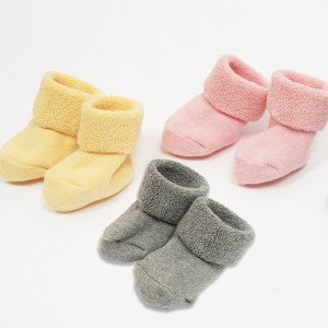 要出典 ベビー靴下 育児工房 オーガニックコットン 洛陽染やわらかフィットパイルソックス