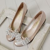 要出典 結婚式靴 キラキラ レディース 2way ローヒール
