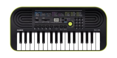 要出典 子供用キーボード カシオ 電子ミニキーボード 32ミニ鍵盤 SA-46