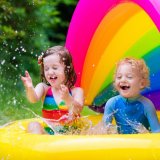 夏 夏休み プール ビニールピール