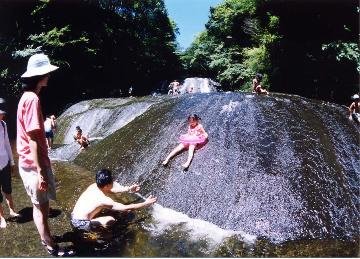 要出典 川遊び 木和田川 豊英大滝 千葉県君津市