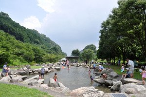 要出典 川遊び 大木川 河内河川 かわちかせん プール 佐賀県鳥栖市
