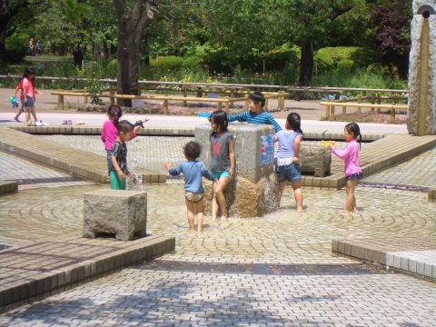 要出典 9月東京じゃぶじゃぶ池 武蔵野公園