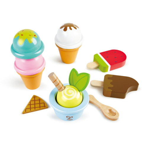 要出典 おもちゃ Hape(ハペ社)アイスクリームセット
