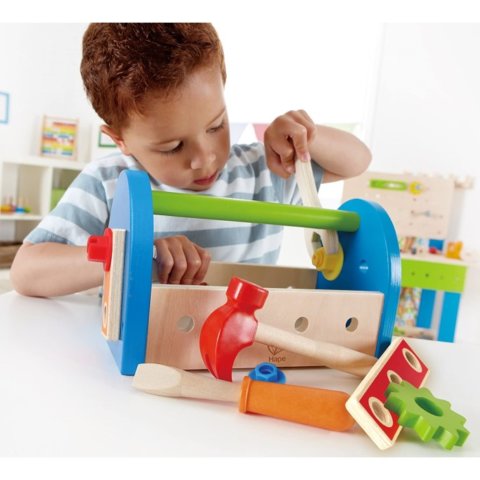要出典 おもちゃ Hape(ハペ社)カーペンター ツールボックス