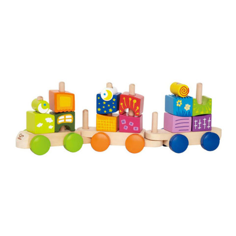 要出典 おもちゃ Hape(ハペ社)ファンタジア ブロック トレイン