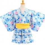要出典 浴衣ドレス 浴衣ドレス 蝶々柄