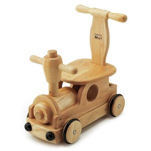 要出典 乗用玩具 木's 乗用ポッポ