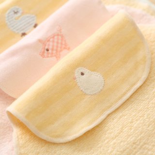 【要出典】 赤ちゃん用汗取りパッド ふわふわタオル×サラサラガーゼ 汗取りパッド