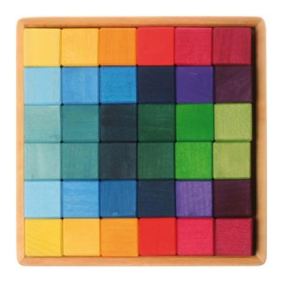 【要出典】 出産祝いにもらって嬉しかったもの グリムス社 にじのキューブ カラーキューブ 小 36p