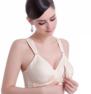 要出典 授乳ブラ Homarina ハーフトップブラジャー ノンワイヤー