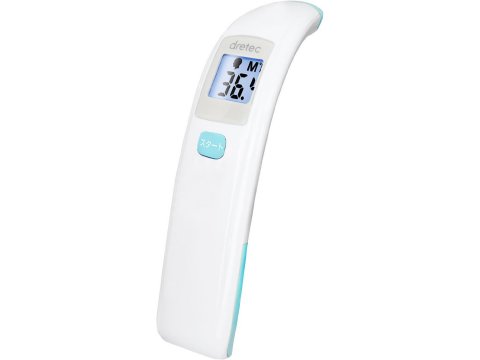 要出典 赤ちゃん体温計 dretec(ドリテック) 体温計 非接触 電子 測定 赤ちゃん ベビー