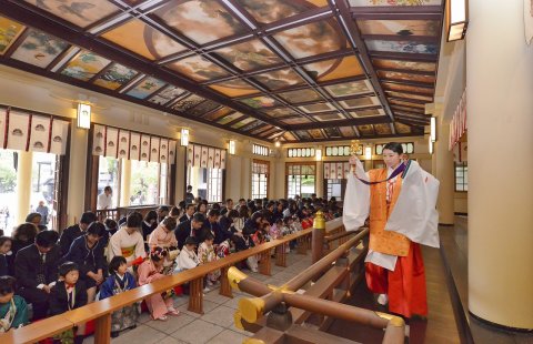 要出典 七五三 兵庫 湊川神社