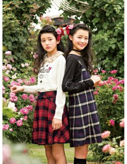 要出典 女子小学生のファッション メゾピアノジュニア