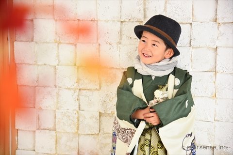 七五三 男の子 着物 牧野家