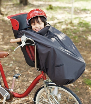 要出典 子供乗せ自転車用防寒グッズ OGK技研 まえ幼児座席用ブランケット BKF-001