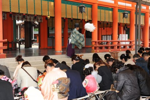 要出典 七五三 京都 平安神宮