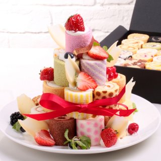 要出典 クリスマスケーキ人気2017 イリナ ロールタワー
