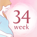妊娠34週 アイコン