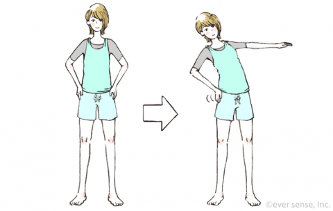 骨盤体操 骨盤を押し込む体操 eversense
